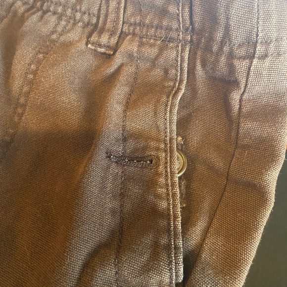 Eddie Bauer Women’s Brown Pants Size 4 w/small stain on front left leg - Picture 9 of 10